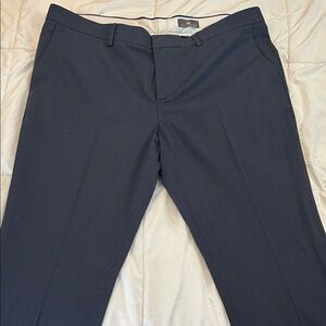 H&M Navy Skinny Fit Trousers
